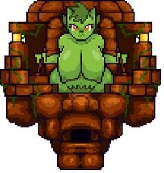 animated colored golem_(terraria) monster_girl pancaketomo tagme terraria terraria_(lewdrraria)