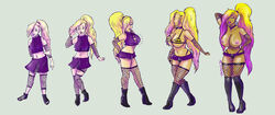 1girls alternate_breast_size ass_expansion bimbo bimbofication breast_expansion dark-skinned_female ebonization female female_only fishnets huge_breasts identity_death ino_yamanaka large_ass lip_expansion lips naruto navel nipples race_swap shounen_jump solo thick_thighs trampy-hime transformation_sequence two_tone_hair wide_hips