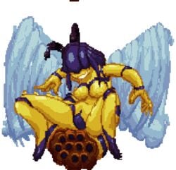 animated colored fungi_fungisson monster_girl queen_bee_(terraria) tagme terraria terraria_(lewdrraria)