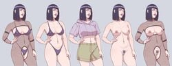 belly_piercing boruto:_naruto_next_generations hyuuga_hinata naruto naruto_(series) navel_piercing reserexerion tagme