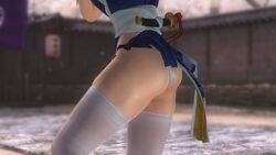 3d breasts cosplay dead_or_alive female game_screenshot honoka_(doa) japanese_clothes kasumi_(doa) kasumi_(doa)_(cosplay) revealing_clothes screenshot solo tagme