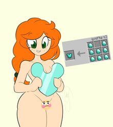 alex_(minecraft) bottomless breasts censored diders edit minecraft