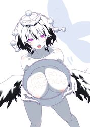 1girls big_breasts female joker_(stjoker) shameimaru_aya tagme touhou wings