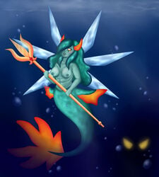 calamity_mod dragonite_(artist) leviathan_(calamity_mod) merfolk mermaid monster_girl siren_(calamity_mod) terraria