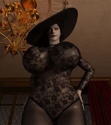 1girls 3d 3d_(artwork) alcina_dimitrescu animated big_ass big_breasts big_butt bouncing_breasts capcom enormous_breasts female female_only giant_breasts gif huge_ass huge_breasts mature_female milf resident_evil resident_evil_8:_village serge3dx size_difference solo taller_girl thick_ass thick_thighs vampire