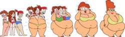 ass_cleavage bbw butt_crack cartoon_network crossover disney disney_channel foster's_home_for_imaginary_friends frankie_foster fusion geraldine_waxelplax gravity_falls nickelodeon principal_waxelplax red_hair straight_hair the_fairly_oddparents transparent_background vicky_(fairly_odd_parents) wendy_corduroy what