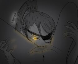 cunnilingus female_pov lesbian pov pussy pussy_lick pussy_licking undertale undyne undyne_the_undying yuri