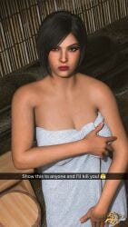 ada wong from resident evil by helistra