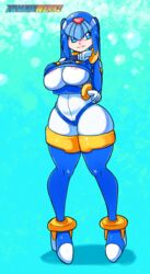 fairy leviathan from mega man by ichduhernz