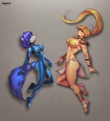 krystal from metroid by danderfull