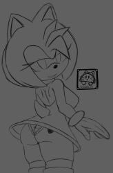 amy rose from sega by gatako art