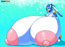 fairy leviathan from mega man by ichduhernz