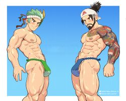 genji from overwatch by 0027woo