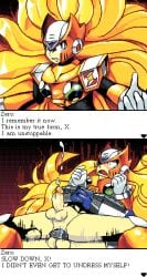 x (mega man) from mega man by hnsundown