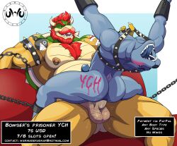 bowser from mario (series) by warmageragnar