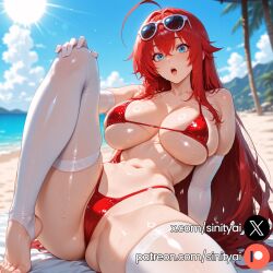 rias gremory from high school dxd by sinity