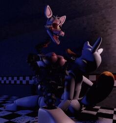 3d animated animatronic breasts breasts_out closed_eyes cowgirl_position ear ears_back ears_down ears_up edit endoskeleton exposed_endoskeleton eyelashes eyepatch eyes_half_open eyes_open female five_nights_at_freddy's five_nights_at_freddy's_2 flat_chest fox hand_on_floor hands-free hanging_breasts holding_hands intersex intersex/female intersex_penetrating large_breasts lolbit_(fnaf) looking_at_partner mangle_(fnaf) mouth mouth_closed nipples obscured_penetration open_mouth penis robot sex sharp_teeth sister_location slow smile smiling tail teeth teeth_showing thrusting tongue tongue_out vagina vaginal_penetration wagging_tail