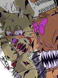nightmare fredbear (fnaf) from five nights at freddy's by astro r18
