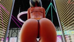 1girls 3d ahsoka_tano animated ass ass_focus ass_shake big_ass blue_eyes clone_wars curvy dat_ass female_focus female_only hi_res kishi large_ass lucasfilm mp4 no_sound pov shaking_butt simple_background solo star_wars stripper thong togruta twerking video wide_hips