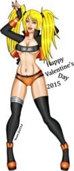 1girls 2015 bimbo blonde_hair blue_eyes breasts canon_genderswap female female_only medium_breasts naruko naruto onewingedangel75 revealing_clothes rule_63 solo twintails uzumaki_naruto whisker_markings