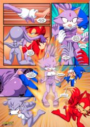 5_toes anus ass balls bbmbbf blaze_the_cat breasts burning_love_(comic) cameltoe comic feet female fiona_fox male male/female mobius_unleashed nicolette_the_weasel nude palcomix penis pussy sega sex sonic_(series) sonic_the_hedgehog sonic_the_hedgehog_(series)