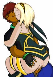 animated color colored dark-skinned_male dark_skin fappywithfries interracial male tagme