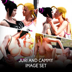 2futas 3d big_ass big_breasts cammy_white futanari irrelevant3d juri_han sex street_fighter