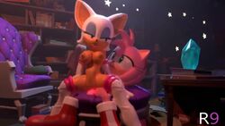 1futa 1girls 3d 3d_model amy_rose animated bat boots breasts chromakoros female furry futanari ganondork hedgehog herm intersex jawsfm mobian mobian_(species) mobian_bat mp4 no_sound pink_fur pink_hair pussy rouge_the_bat rougenine sega sonic_(series) sonic_adventure_2 sonic_the_hedgehog_(series) video white_fur