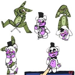 3boys after_anal anthro anthro_focus anthro_male anthro_on_human anus bear black_bow_tie black_bowtie black_hat black_top_hat black_tophat blue_eyes blue_eyes_male blush bow_tie bunny buttons cock couple_(romantic) cum cum_in_anus cum_in_ass cum_on_face dick digital_media_(artwork) duo duo_male ears_back exowinterduzz five_nights_at_freddy's five_nights_at_freddy's_4 flustered flustered_male fnaf freddy_fazbear's_pizzeria_simulator from_behind frottage frotting furry furry_focus furry_male furry_on_furry furry_on_human gay gay_male gay_only gay_sex green_body green_fur hand_on_butt hat heart_eyes hearts_in_eyes helpy human human_on_anthro human_on_furry interspecies jerking_off_another jizz lagomorph laying_on_back legs_open m/m male male/male male_on_male male_only metal_penis metallic_penis monitor on_back one_color_background only_male penis plain_background plushie plushie-like plushtrap_(fnaf) png rabbit rubbing_pussy semen sex simple_background size_difference stitch_(sewing) stitches stroking_penis temperature top_hat tophat touching_face touching_own_face ursid ursine white_background white_body white_fur