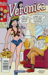 archie_comics black_hair hiram_lodge open_shorts shorts smile veronica_lodge wa_smith