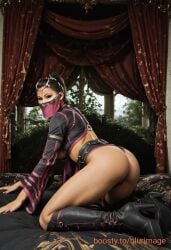 ai_generated ass mileena mortal_kombat mortal_kombat_(2011) mortal_kombat_11 mortal_kombat_1_(2023) mortal_kombat_x naked naked_female