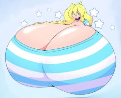 big_breasts breasts cassie_(theycallhimcake) cleavage huge_breasts hyper_breasts riley_moore_(artist) tagme