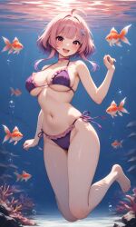 ai_generated beach essievt fanart tagme vtuber