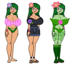 1girls 2024 ass astralbtlm bead_necklace beads big_ass big_breasts breasts_bigger_than_head breasts_out clothed clothing dahlia_dryadia destiny_elite dryad female female_focus female_only flower flower_bikini flower_in_hair fully_clothed fully_clothed_female green-skinned_female green_skin green_skinned_female huge_breasts image_set mostly_nude mostly_nude_female necklace nude nude_female original original_character reference_sheet solo solo_female solo_focus thick_thighs thighs