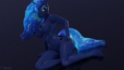 16:9 3d_(artwork) anthro big_breasts breasts digital_media_(artwork) doctor-sfm equid equine feet female friendship_is_magic hand_on_hip hasbro hi_res horn humanoid_feet looking_at_viewer mammal my_little_pony mythological_creature mythological_equine mythology nude plantigrade princess_luna_(mlp) simple_background solo toes unicorn widescreen