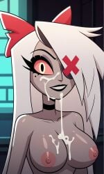 1girls ai_generated angel cum cum_inside cum_on_face female hazbin_hotel hi_res long_hair nude rule_63 sex smile tagme uncensored vaggie_(hazbin_hotel)