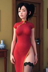 cheongsam chinese_clothes kak_ros malay malaysian upin_&_ipin