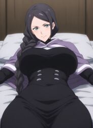 ai_generated big_breasts bishop han_semi milf solo_female solo_leveling thick_thighs