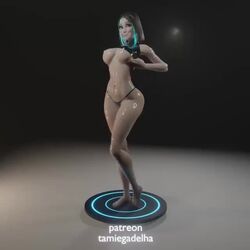 3d animated female female_focus samsung samsung_sam tagme tamiegadelha video