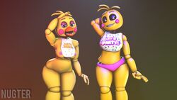 3d five_nights_at_freddy's five_nights_at_freddy's_2 nugter tagme toy_chica_(fnaf) toy_chica_(love_taste)