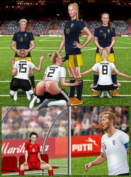 2018_fifa_world_cup 2019_fifa_womens_world_cup anal carolin_simon comic defeat defeated england extro femdom football gaping gaping_anus gaping_ass germany giulia_gwinn harry_kane humiliation kosovare_asllani lena_goessling lina_hurtig national_personification painal panama pants_pulled_down penalty_game sex_toy soccer soccer_uniform sofia_jakobsson sport sports strap-on sweden uniform victory world_cup