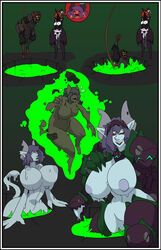 ass_expansion brainwashing breast_expansion demon demon_girl demon_horns eye_color_change gender_transformation hair_color_change hair_growth huge_ass huge_breasts identity_death imric1251 mtf_transformation navel nipples skin_color_change slime slime_girl succubus thigh_expansion transformation transformation_sequence wide_hips