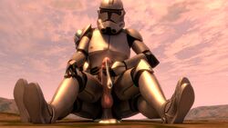 armor armored clone_trooper clone_wars cum dick fredugen108 gay helmet male male/male male_only star_wars