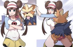 1boy 1girls bottomless censored censored_penis censored_pussy everyday2 female female_human femsub herdier human interspecies male male/female male_pokemon male_pokemon/female_human maledom mosaic_censoring nintendo pokemon pokemon_bw pokemon_bw2 pokephilia rape rosa_(pokemon) sex size_difference small_dom_big_sub smaller_male vaginal_penetration vaginal_sex