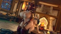 1futa 1girls age_difference alexstrasza alliance alliance_futa ass big_ass big_breasts breast_size_difference breasts busty curvy curvy_female curvy_figure dragon female futa_on_female futanari hips huge_breasts human_(warcraft) jaina_proudmoore milf mostly_nude nipples nude nude_female nude_futanari older_female penetration reey_art sex size_difference thick thick_thighs thighs warcraft wide_hips world_of_warcraft wow younger_futanari