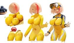 anthro breasts fruit han-0v0 humanized pussy