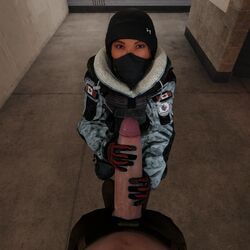 frost (rainbow six) from rainbow six by kem69