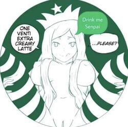 chat_box pussy starbucks starbucks_siren white_body white_skin