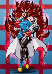 android 21 from dragon ball by santaima z