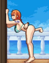 nami (one piece) from one piece by james cabello
